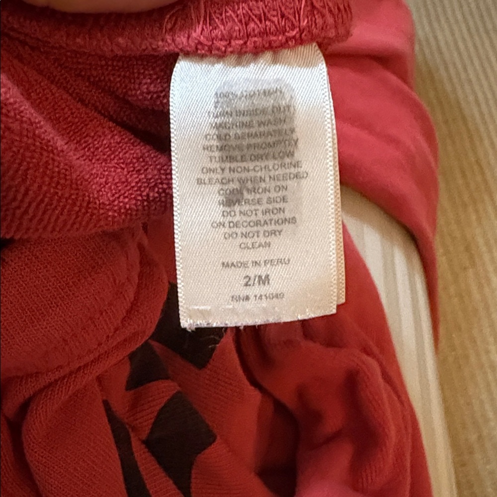 Freecity Red Sweatpants - Picture 7 of 7
